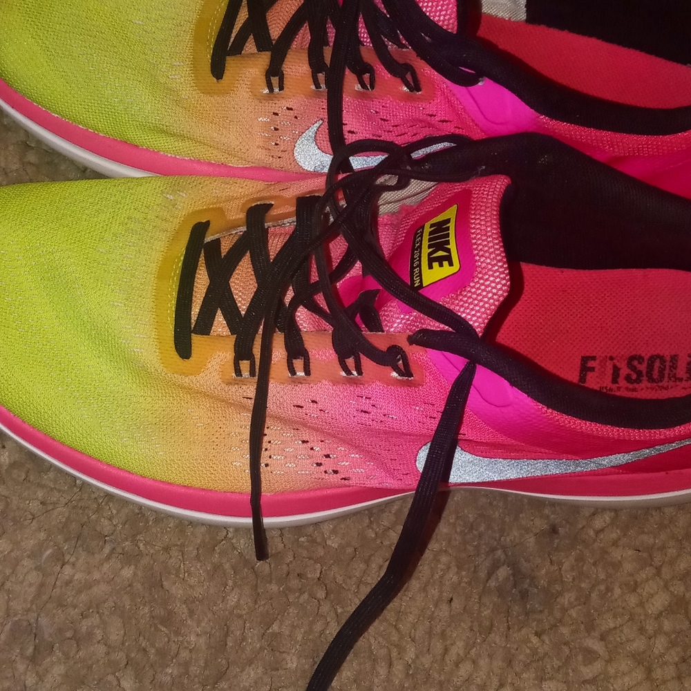 Pink Nikes